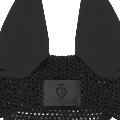 Bonnet Cheval en coton Cavalleria Toscana noir