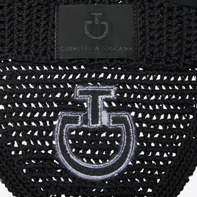 Bonnet Cheval en coton Cavalleria Toscana noir