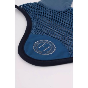 Bonnet cheval Harcour Fifi bleu acier