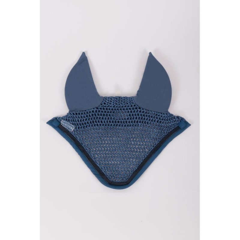 Bonnet cheval Harcour Filou bleu acier