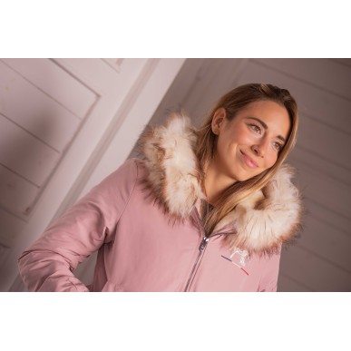 Bombers Pénélope Lyon rose poudré