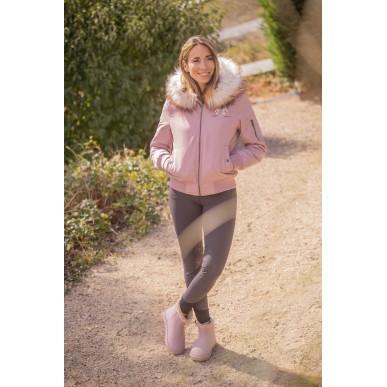 Bombers Pénélope Lyon rose poudré