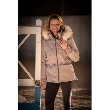 Parka Pénélope Steppy taupe
