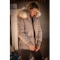 Parka Pénélope Steppy taupe Parka Pénélope Steppy taupe