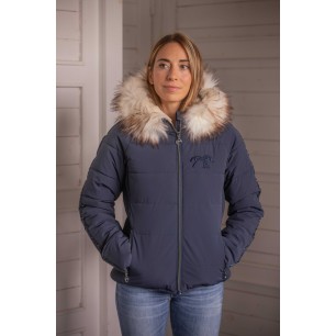 Doudoune Pénélope Louxy bleu marine