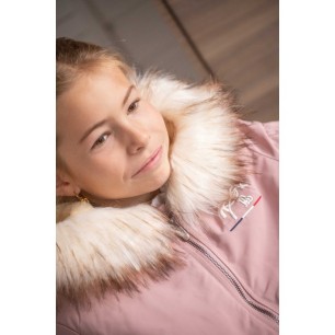 Bombers enfant Pénélope Lyon rose poudré