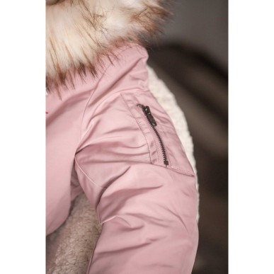 Bombers enfant Pénélope Lyon rose poudré