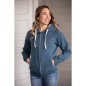 Sweat à capuche Pénélope Tressy denim Sweat à capuche Pénélope Tressy denim
