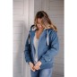 Sweat à capuche Pénélope Tressy denim Sweat à capuche Pénélope Tressy denim