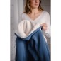 Sweat à capuche Pénélope Tressy denim Sweat à capuche Pénélope Tressy denim