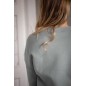 Sweat Pénélope Bianca vert sauge Sweat Pénélope Bianca vert sauge