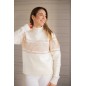 Pull Pénélope Noris beige Pull Pénélope Noris beige