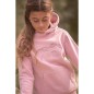 Sweat à capuche enfant Pénélope Polly rose Sweat à capuche enfant Pénélope Polly rose
