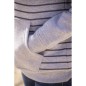 Sweat à capuche enfant Pénélope Océane gris/ marine Sweat à capuche enfant Pénélope Océane gris/ marine