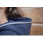 Sweat à capuche zippé enfant Pénélope Favorite marine T.U