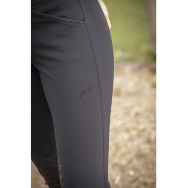 Pantalon d'équitation femme Pénélope Elegance noir