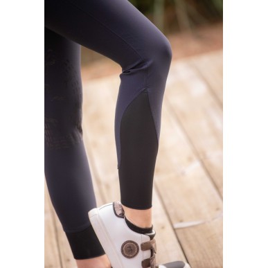 Pantalon d'équitation femme Pénélope Fun Stone marine