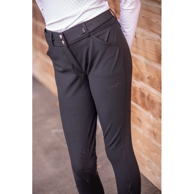 Pantalon d'équitation enfant Pénélope Elegance noir Pantalon d'équitation enfant Pénélope Elegance noir