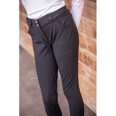 Pantalon d'équitation enfant Pénélope Elegance noir