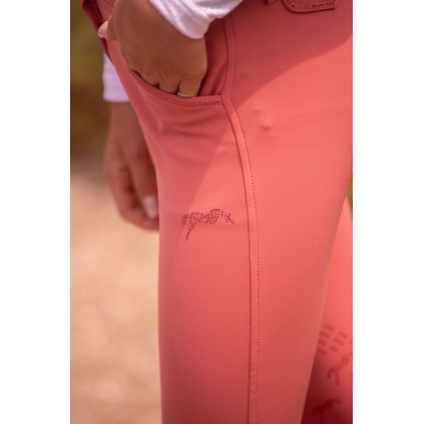 Pantalon d'équitation enfant Pénélope Elegance vieux rose