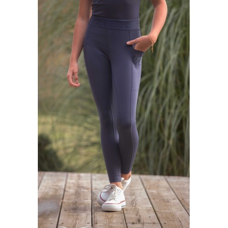 Legging enfant Pénélope Anaé bleu marine