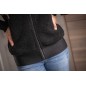 Sweat à capuche zippé Pénélope Miwi noir Sweat à capuche zippé Pénélope Miwi noir