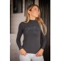 Polo manches longues Pénélope Maddie anthracite Polo manches longues Pénélope Maddie anthracite