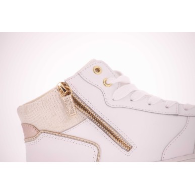 Sneackers montante Pénélope Astra blanc