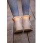 Boots fourrées Pénélope gris glacier Boots fourrées Pénélope gris glacier