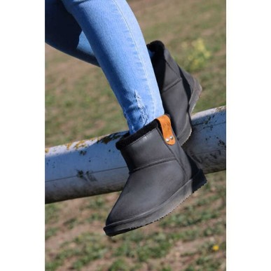 Boots Pénélope fourrées noir
