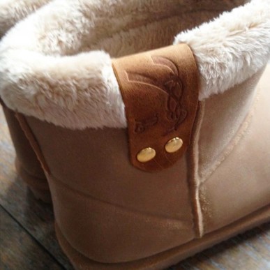 Boots fourrées Pénélope Camel