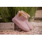 Boots fourrées Pénélope rose poudré Boots fourrées Pénélope rose poudré