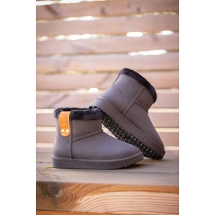 Boots enfant Pénélope fourrées noir