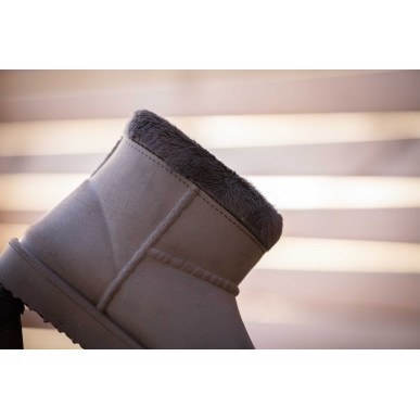 Boots enfant Pénélope fourrées noir