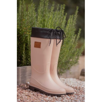 Bottes Jessica Pénélope rose poudré