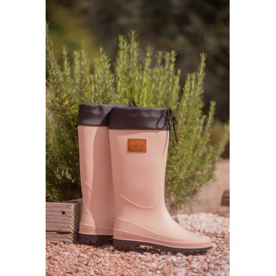 Bottes Jessica Pénélope rose poudré