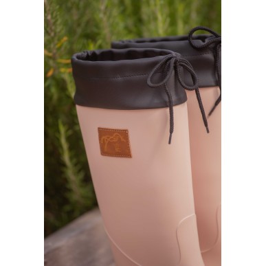 Bottes Jessica Pénélope rose poudré