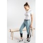 Pantalon d'équitation pour femme Harcour Vogue bleu
