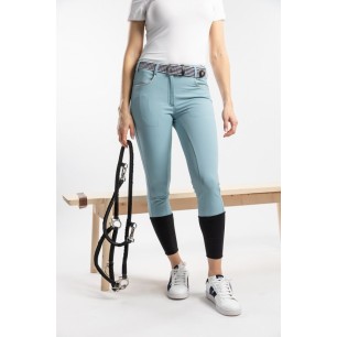 Pantalon d'équitation pour femme Harcour Vogue bleu