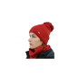 Bonnet Flags and cup Ikerasac rouge