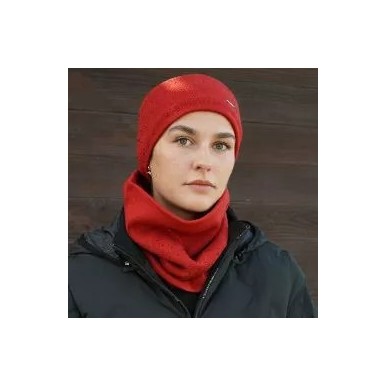 Cache-oreilles Flags and cup Ikerasak rouge