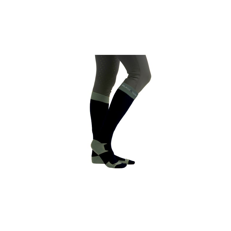 Chaussettes mixtes Flags and cup Kimito noir/olive Chaussettes mixtes Flags and cup Kimito noir/olive