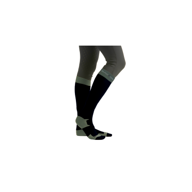 Chaussettes mixtes Flags and cup Kimito noir/olive