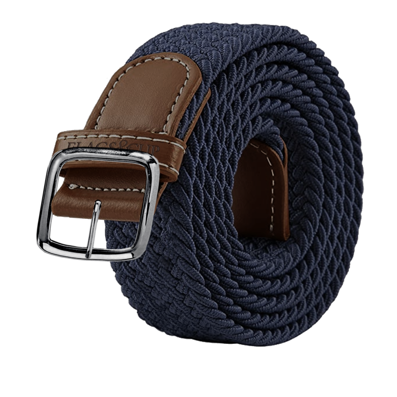 Ceinture élastique Flags and cup Plano marine Ceinture élastique Flags and cup Plano marine