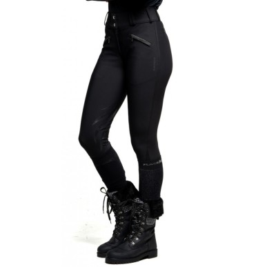 Pantalon d'équitation pour femme Flags and cup Umanak noir
