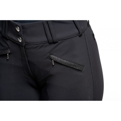 Pantalon d'équitation pour femme Flags and cup Umanak noir