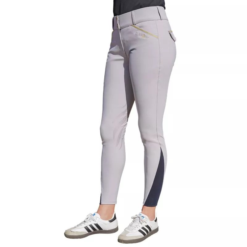 Pantalon d'équitation pour femme Flags and cup Catarina gris Pantalon d'équitation pour femme Flags and cup Catarina gris