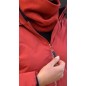 Doudoune pour femme Flags and cup Napasoq rouge salsa