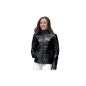 Veste pour femme matelassée Flags and cup Nortalik noir
