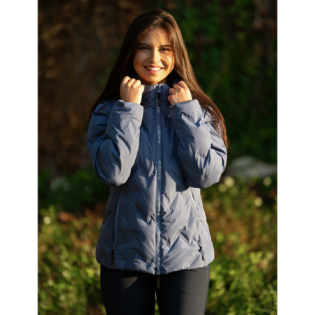 Doudoune pour femme Flags and cup Napasoq bleu marlin